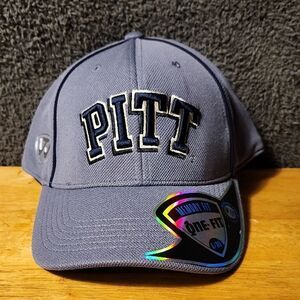 Top of the World University of Pittsburgh Panthers Pitt Stretchfit Hat - New
